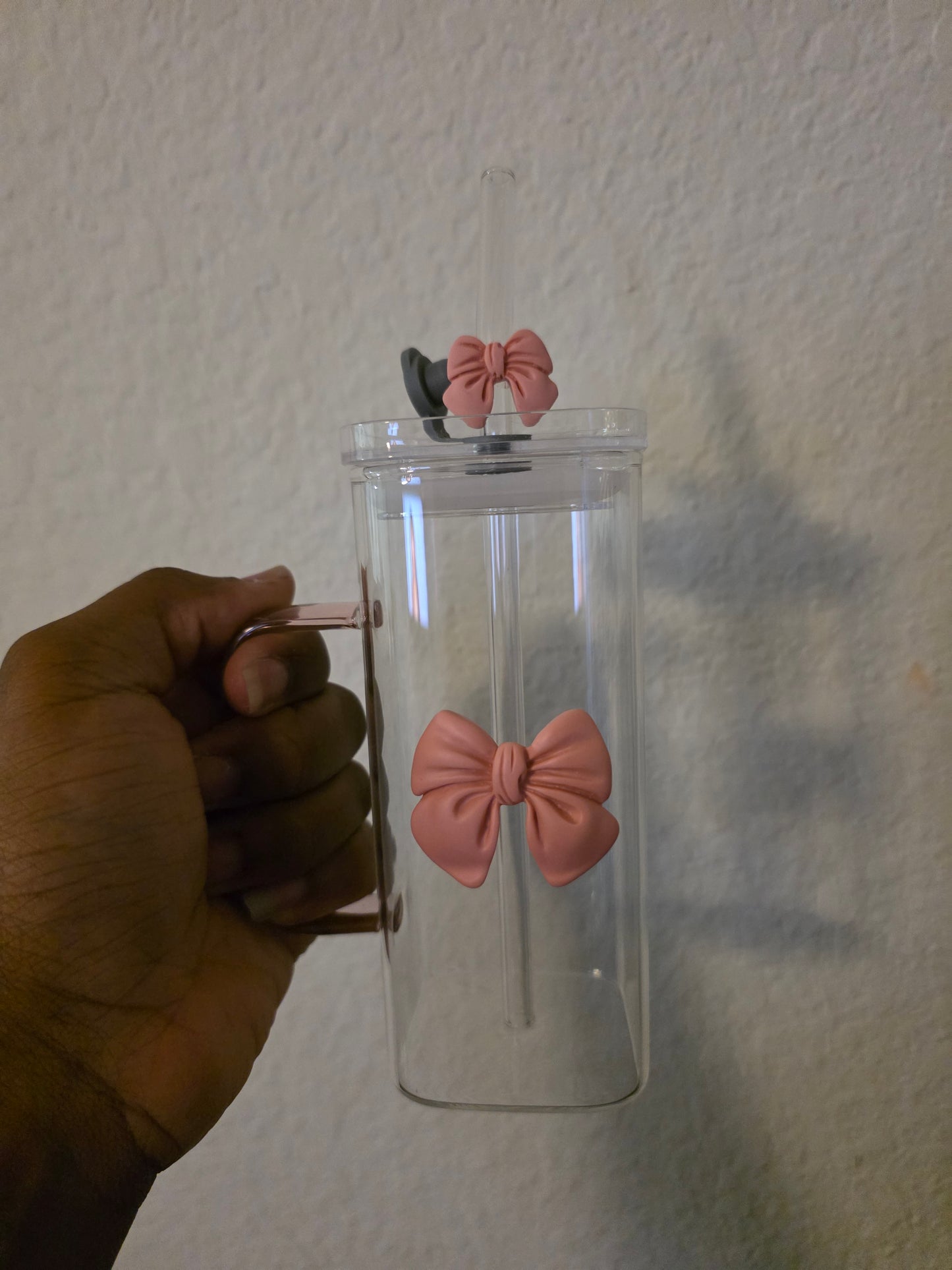 “Blessed & Boujee” Glass Cup