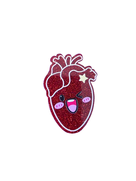 "Happy Heart Sparkle" Badge Reel