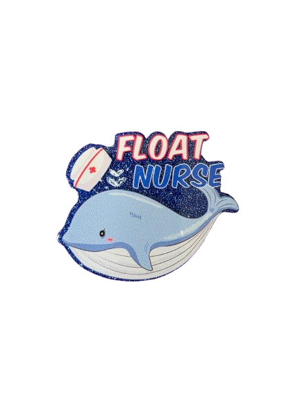 "Float Nurse Whale" Badge Reel